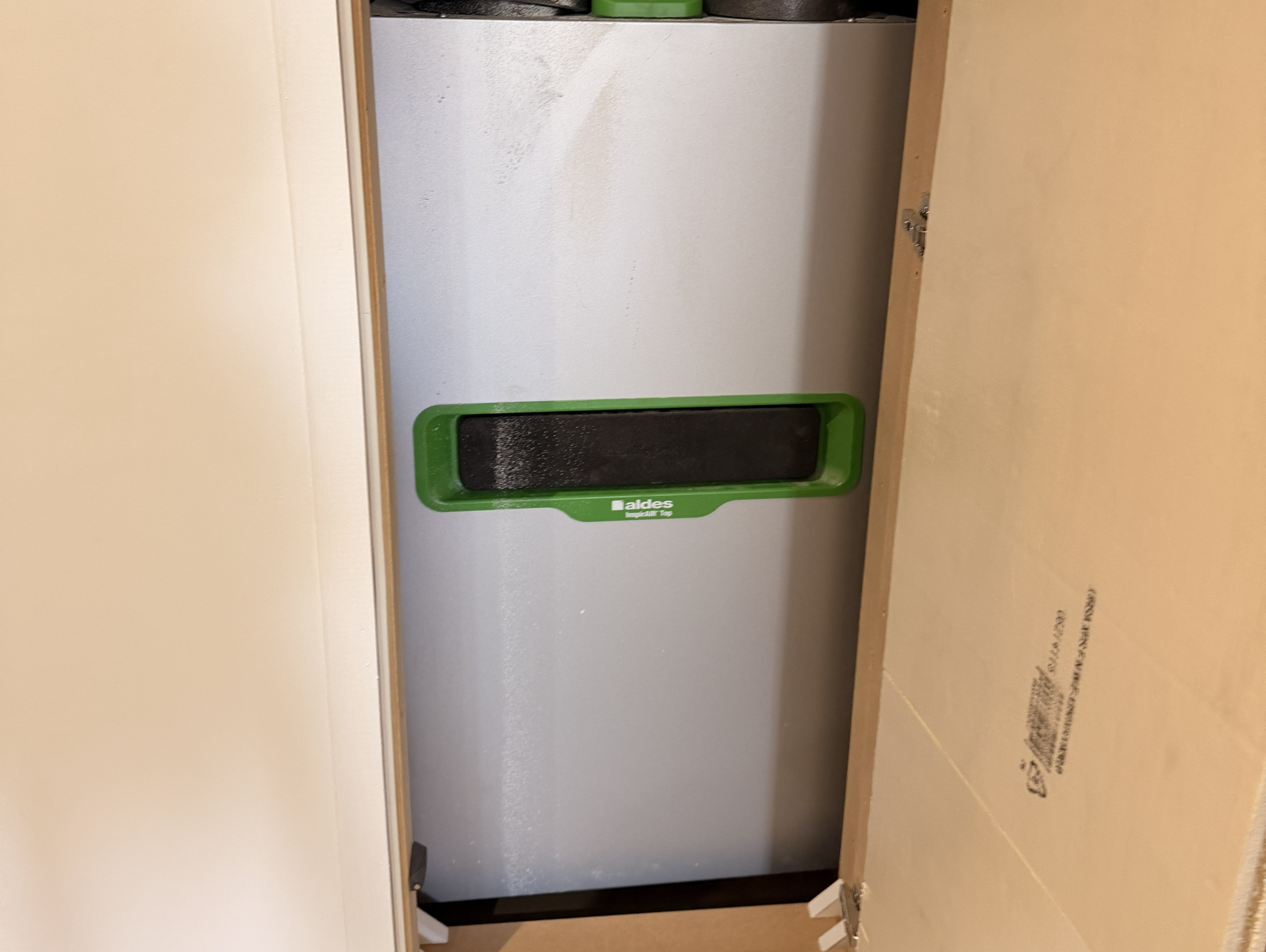 Pompe à chaleur installée en maison individuelle