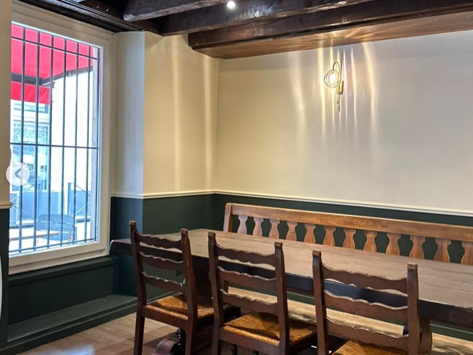 Restaurant rénové